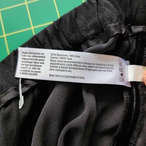 EILEEN FISHER Velvet Pants - Picture 7 of 11